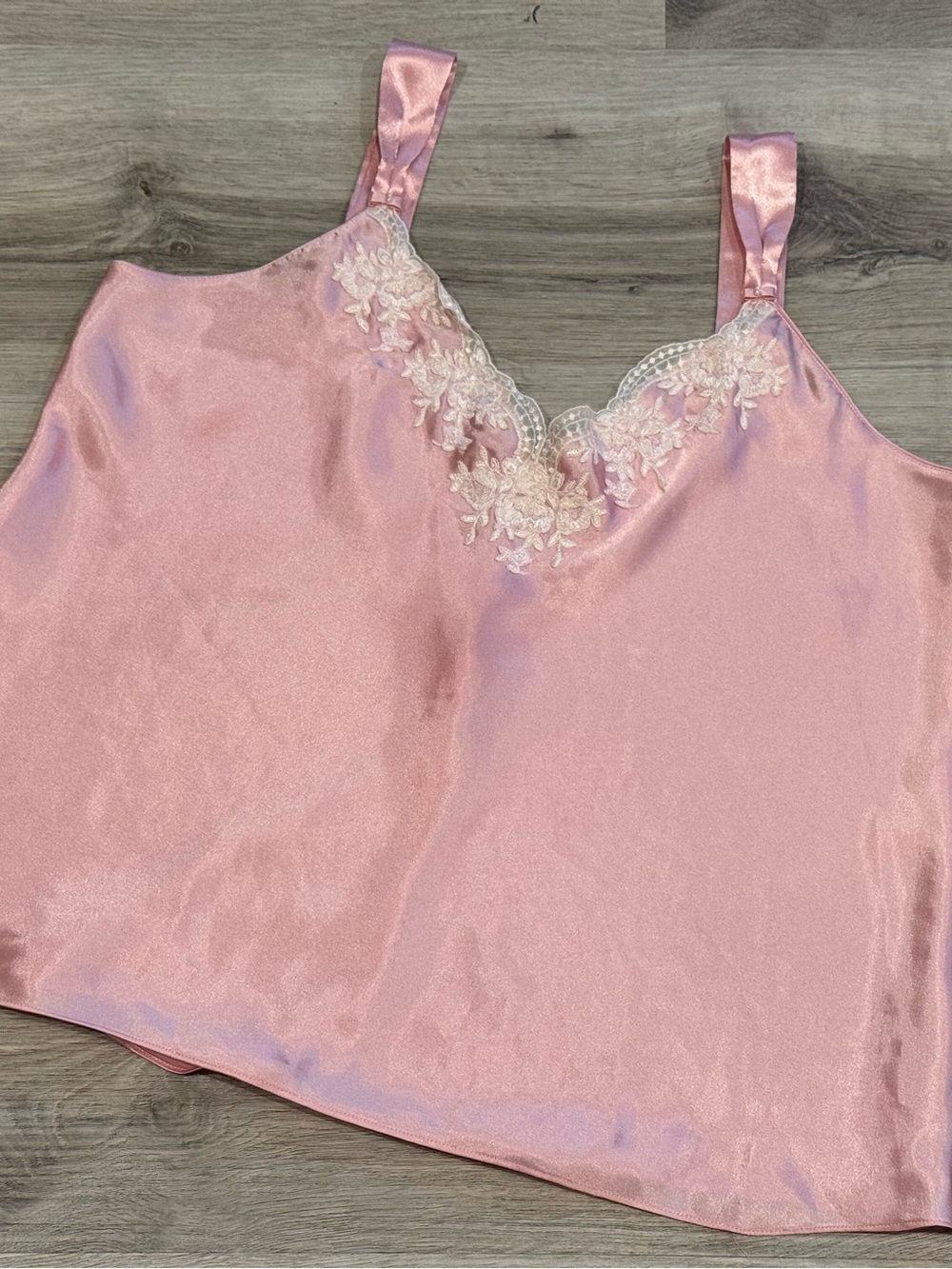 Vintage Oscar dela Renta 3 Piece Pajama Set | Pink Label | Loungewear